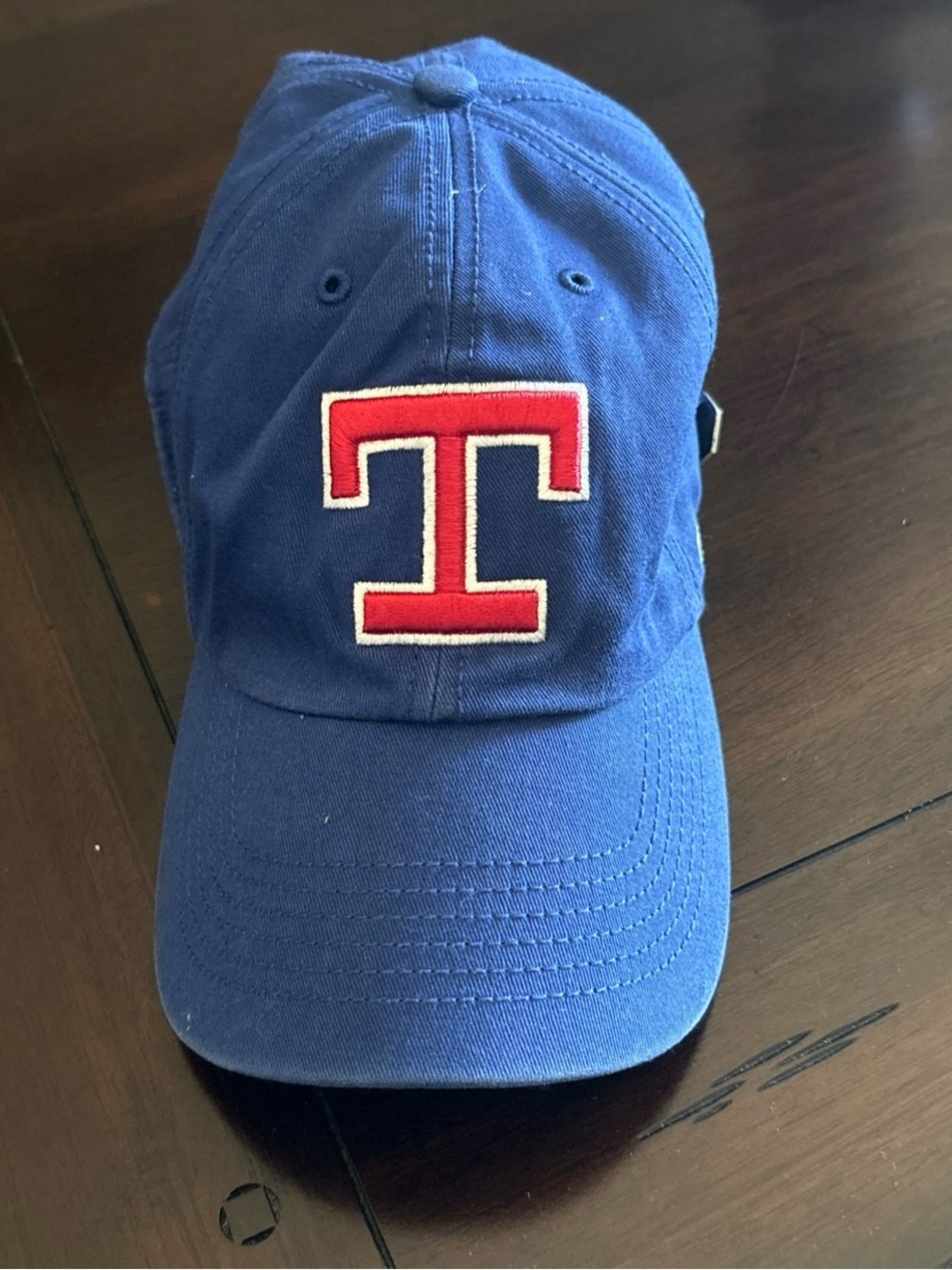 47 Brand Texas Rangers Cooperstown Collection Fitted Cap Size Medium With Pin